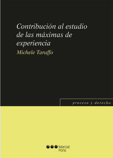 [9788413816425] CONTRIBUCIÓN AL ESTUDIO DE LAS MÁXIMAS DE EXPERIENCIA