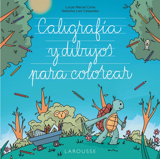 [9788419436931] CALIGRAFÍA Y DIBUJOS PARA COLOREAR