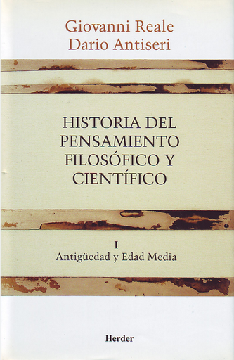 [9788425415876] HISTORIA DEL PENSAMIENTO FILOSÓFICO Y CIENTÍFICO I