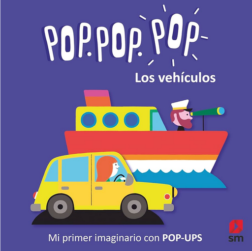 [9788413927282] Mi primer imaginario con pop-ups: LOS VEHÍCULOS