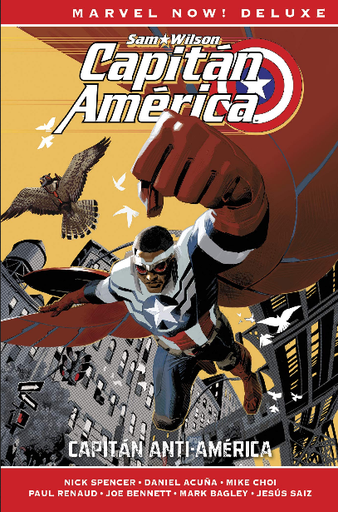 [9788413348285] CAPITÁN AMÉRICA de Nick Spencer (Marvel Now! Deluxe) 01: CAPITÁN ANTI-AMÉRICA
