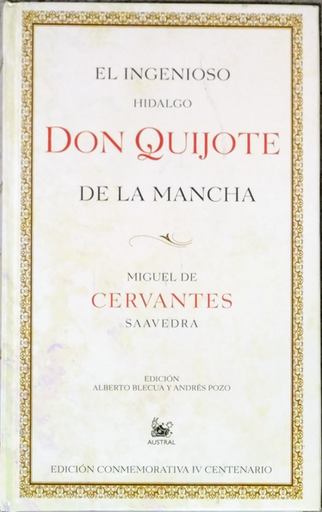 [9788467016901] EL INGENIOSO HIDALGO DON QUIJOTE DE LA MANCHA