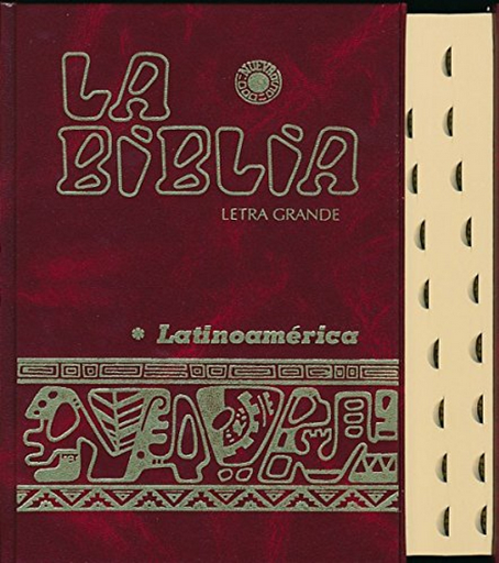 [9788499451107] LA BIBLIA LATINOAMÉRICA (letra grande, tapa dura, con uñeros)