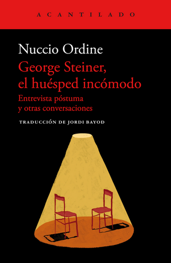 [9788419036759] GEORGE STEINER, EL HUÉSPED INCÓMODO