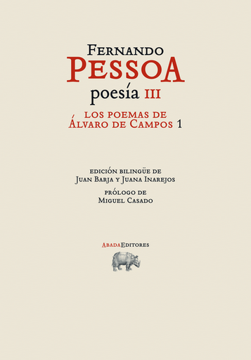 [9788415289449] POESÍA III: Los poemas de Álvaro de Campos 1