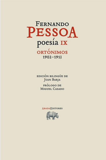 [9788417301095] POESÍA IX: Ortónimos 1902-1913