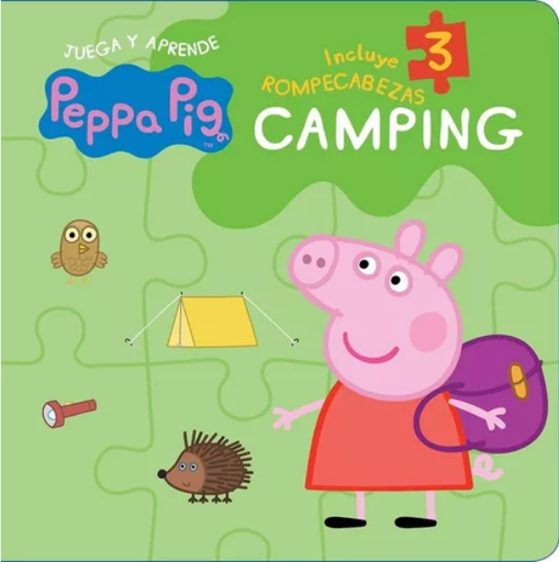 [9789878202358] PEPPA PIG: JUEGA Y APRENDE: CAMPING