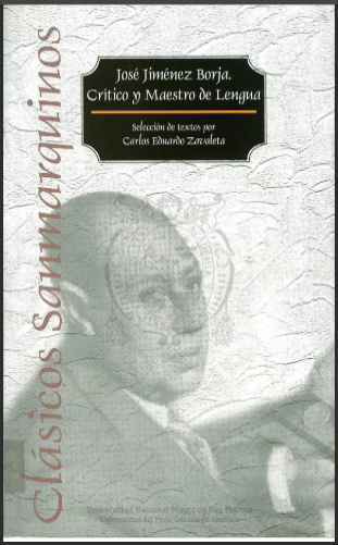 [9799972462749] JOSÉ JIMÉNEZ BORJA: CRÍTICO Y MAESTRO DE LENGUA