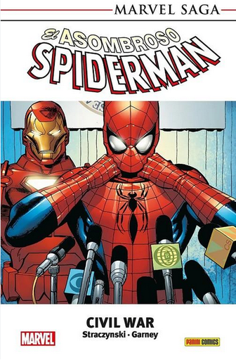 [9788411508520] EL ASOMBROSO SPIDERMAN (Marvel Saga TPB) 11: Civil War