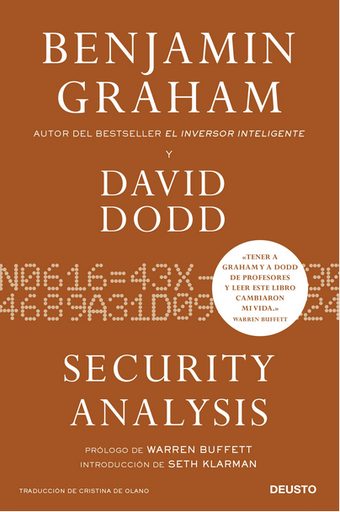 [9788423436422] SECURITY ANALYSIS