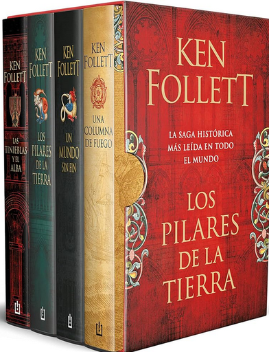 [9788466372732] ESTUCHE SAGA LOS PILARES DE LA TIERRA