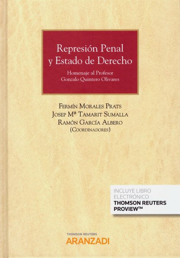 [9788413090290] REPRESIÓN PENAL Y ESTADO DE DERECHO