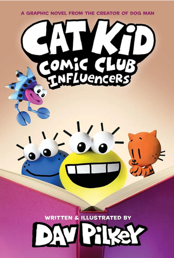 [9781338896398] CAT KID COMIC CLUB 05: Influencers