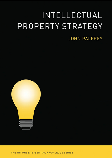 [9780262516792] INTELLECTUAL PROPERTY STRATEGY