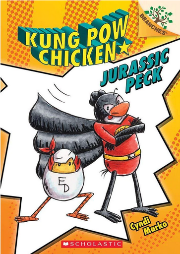 [9781338596649] KUNG POW CHICKEN 4: JURASSIC PECK