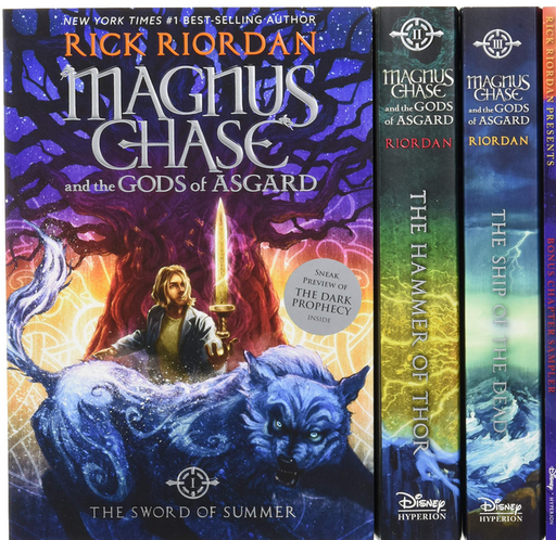 [9781484780626] MAGNUS CHASE AND THE GODS OF ASGARD (boxed set, 3 vols.)