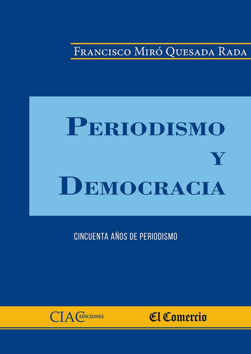 [9786124672545] PERIODISMO Y DEMOCRACIA