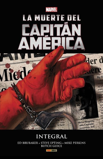 [9788490945605] CAPITÁN AMÉRICA (Marvel Integral) 03: LA MUERTE DEL CAPITÁN AMÉRICA