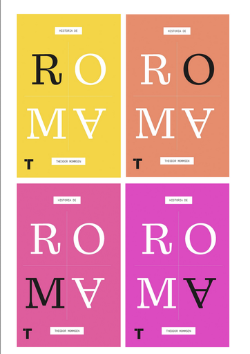 [9788418895548] HISTORIA DE ROMA (4 vols.)