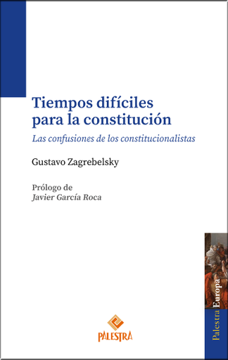 [9786123254421] TIEMPOS DIFÍCILES PARA LA CONSTITUCIÓN