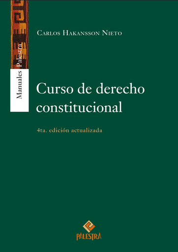 [9786123254599] CURSO DE DERECHO CONSTITUCIONAL