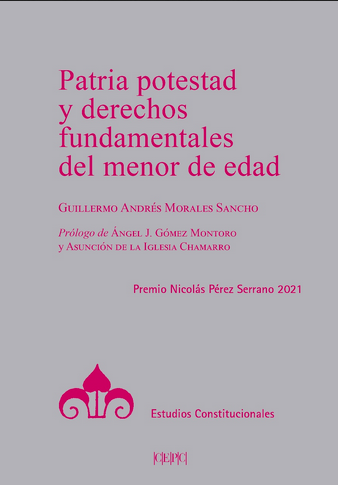 [9788425920165] PATRIA POTESTAD Y DERECHOS FUNDAMENTALES DEL MENOR DE EDAD
