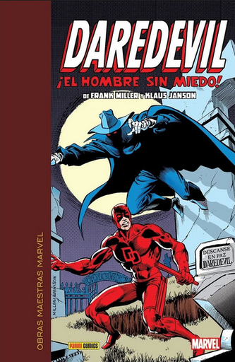 [9788410510944] DAREDEVIL: ¡EL HOMBRE SIN MIENDO! De Frank Miller y Klaus Janson 01 (Obras Maestras Marvel)