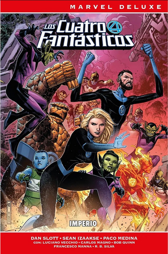 [9788410510234] LOS 4 FANTÁSTICOS de Dan Slott (Marvel Now! Deluxe) 02: Imperio
