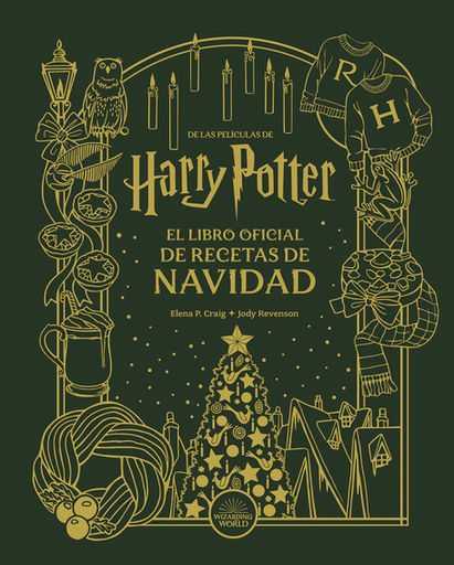 [9788467964073] HARRY POTTER: El libro oficial de recetas de navidad