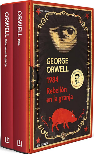 [9788466358507] ESTUCHE GEORGE ORWELL (1984 + REBELIÓN EN LA GRANJA)
