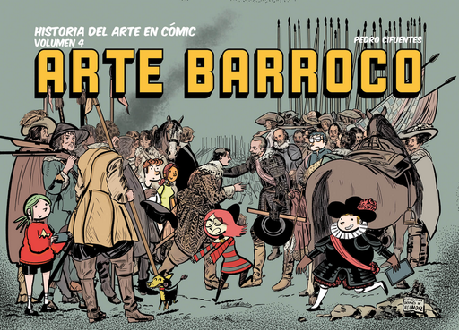 [9788412716696] HISTORIA DEL ARTE EN CÓMIC: Arte Barroco