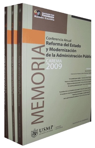 [9789972607882] MEMORIA CAREMA 2009. VOLÚMENES 1, 2, 3 Y 4