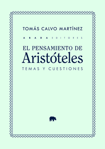 [9788419008640] EL PENSAMIENTO DE ARISTÓTELES