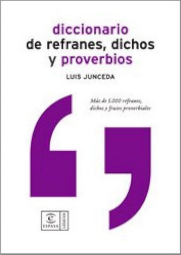 [9788467020519] DICCIONARIO DE REFRANES, DICHOS Y PROVERBIOS