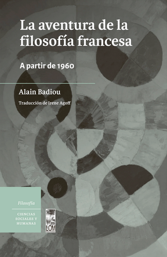 [9789560005052] LA AVENTURA DE LA FILOSOFÍA FRANCESA