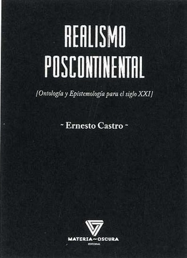 [9788494980534] REALISMO POSCONTINENTAL