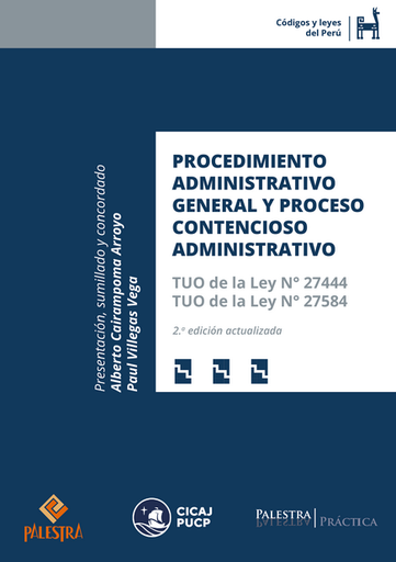 [9786123254933] PROCEDIMIENTO ADMINISTRATIVO GENERAL Y PROCESO CONTENCIOSO ADMINISTRATIVO
