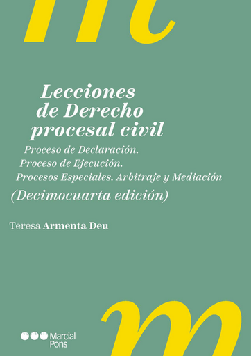 [9788413816876] LECCIONES DE DERECHO PROCESAL CIVIL