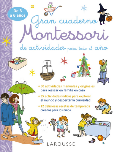 [9788419739988] GRAN CUADERNO MONTESSORI DE ACTIVIDADES PARA TODO EL AÑO