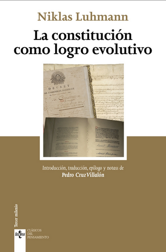 [9788430989706] LA CONSTITUCIÓN COMO LOGRO EVOLUTIVO