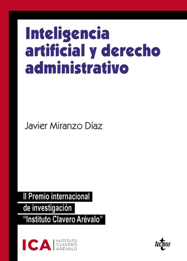[9788430988594] INTELIGENCIA ARTIFICIAL Y DERECHO ADMINISTRATIVO