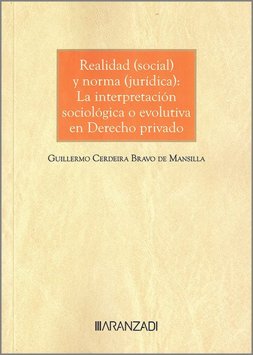 [9788411624879] REALIDAD (SOCIAL) Y NORMA (JURÍDICA)