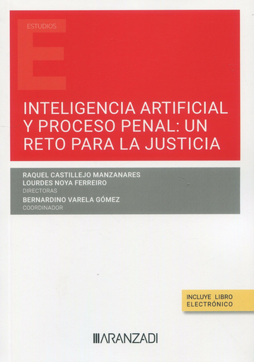 [9788411637800] INTELIGENCIA ARTIFICIAL Y PROCESO PENAL
