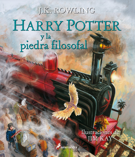 [9788498387070] HARRY POTTER (01 de 7) Y LA PIEDRA FILOSOFAL (edición ilustrada, tapa dura)