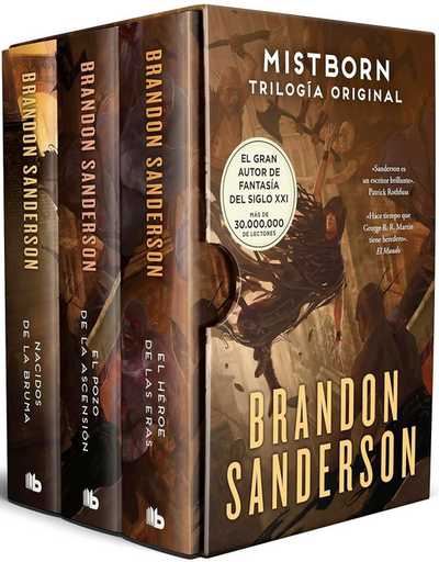 [9788413145501] ESTUCHE TRILOGÍA ORIGINAL NACIDOS DE LA BRUMA (Mistborn, 3 vols.)