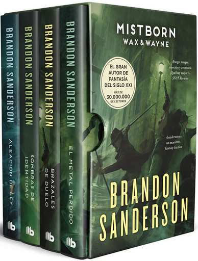 [9788413149592] ESTUCHE WAX & WAYNE (Mistborn, 4 vols.)
