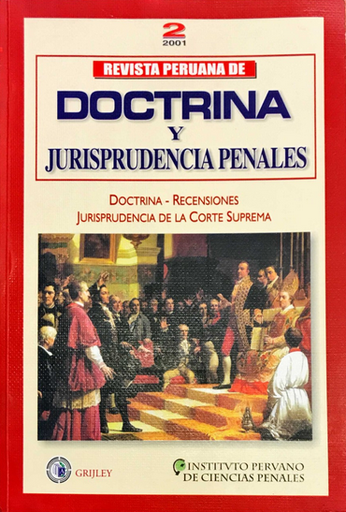 [0000000000502] REVISTA PERUANA DE DOCTRINA Y JURISPRUDENCIA PENALES, 2
