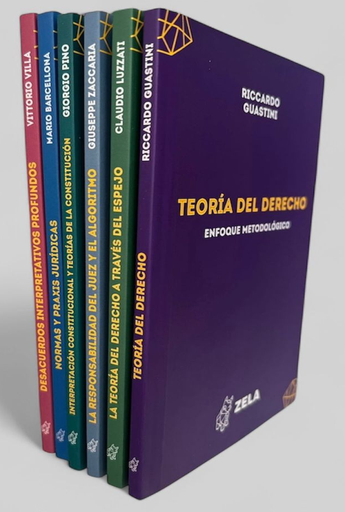 [9786124942112] PACK TEORÍA E INTERPRETACIÓN DEL DERECHO (6 vols.)