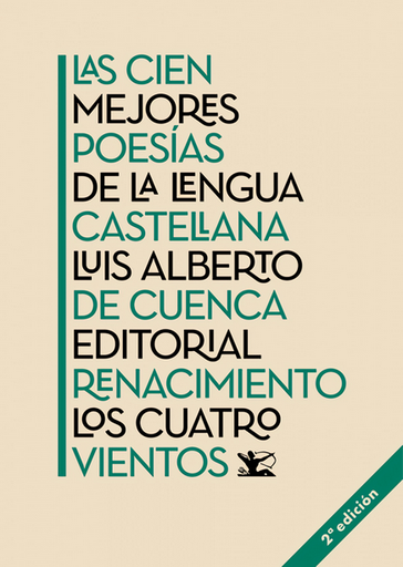 [9788417950637] LAS CIEN MEJORES POESÍAS DE LA LENGUA CASTELLANA