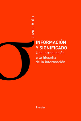 [9788425451645] INFORMACIÓN Y SIGNIFICADO